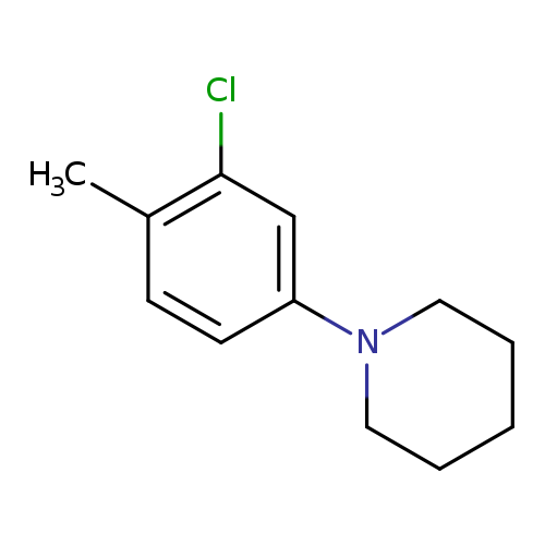 1-(3-Chloro-4-methylphenyl)piperidine
