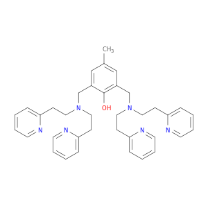 Phenol, 2,6-bis[[bis[2-(2-pyridinyl)ethyl]amino]methyl]-4-methyl-