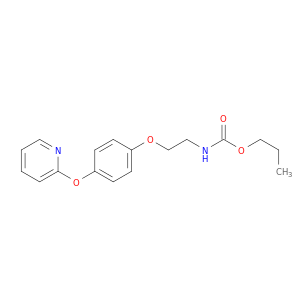 Carbamic acid, [2-[4-(2-pyridinyloxy)phenoxy]ethyl]-, propyl ester