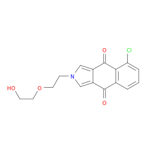 2H-Benz[f]isoindole-4,9-dione, 5-chloro-2-[2-(2-hydroxyethoxy)ethyl]-