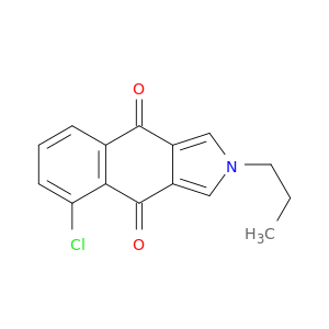 2H-Benz[f]isoindole-4,9-dione, 5-chloro-2-propyl-