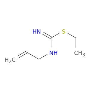 Carbamimidothioic acid, 2-propenyl-, ethyl ester