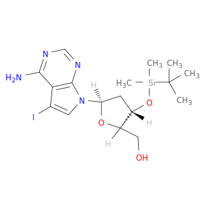 5'-O-TBS-7-脱氮-2'-脱氧-7-碘腺苷