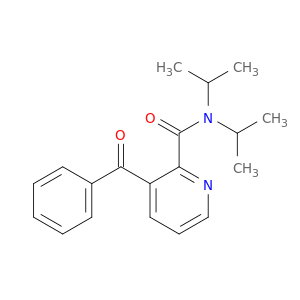 2-Pyridinecarboxamide, 3-benzoyl-N,N-bis(1-methylethyl)-