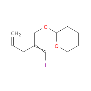 2H-Pyran, tetrahydro-2-[[2-(iodomethylene)-4-pentenyl]oxy]-