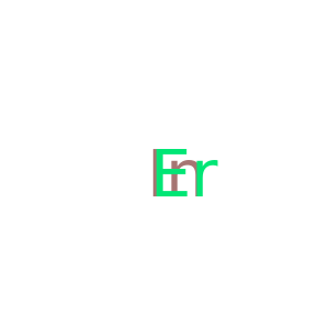 Erbium, compd. with indium (1:1)