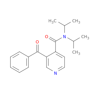 4-Pyridinecarboxamide, 3-benzoyl-N,N-bis(1-methylethyl)-