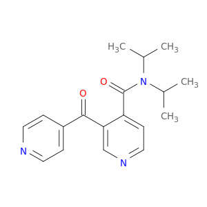 4-Pyridinecarboxamide, N,N-bis(1-methylethyl)-3-(4-pyridinylcarbonyl)-