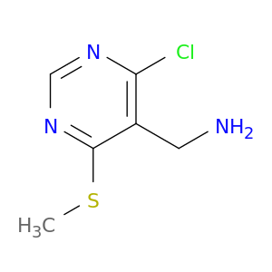 4-氯-6-(甲硫基)-5-嘧啶奈米甲烷胺