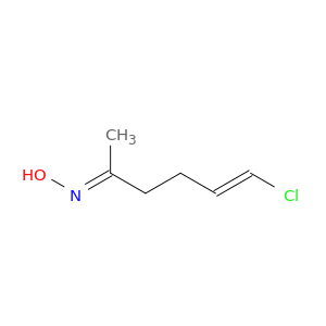 5-Hexen-2-one, 6-chloro-, oxime, (E,E)-