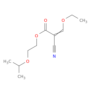 2-Propenoic acid, 2-cyano-3-ethoxy-, 2-(1-methylethoxy)ethyl ester