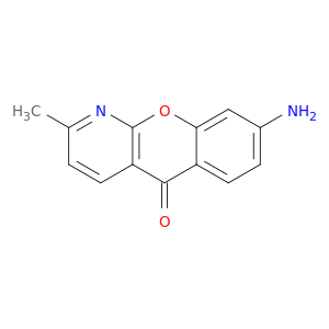 5H-[1]Benzopyrano[2,3-b]pyridin-5-one, 8-amino-2-methyl-