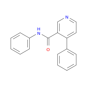 3-Pyridinecarboxamide, N,4-diphenyl-