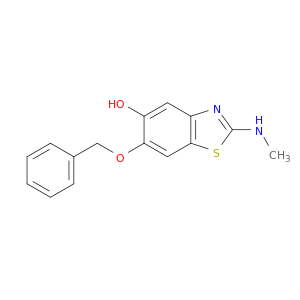 5-Benzothiazolol, 2-(methylamino)-6-(phenylmethoxy)-