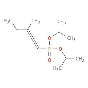 Phosphonic acid, (3-methyl-1,2-pentadienyl)-, bis(1-methylethyl) ester