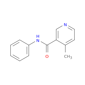 3-Pyridinecarboxamide, 4-methyl-N-phenyl-