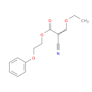 2-Propenoic acid, 2-cyano-3-ethoxy-, 2-phenoxyethyl ester