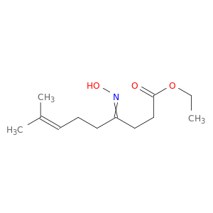 7-Nonenoic acid, 4-(hydroxyimino)-8-methyl-, ethyl ester