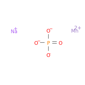 Manganese sodium phosphate