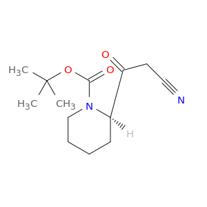 (R)-tert-Butyl 2-(2-cyanoacetyl)piperidine-1-carboxylate