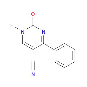 5-Pyrimidinecarbonitrile, 1,2-dihydro-2-oxo-4-phenyl-