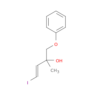 3-Buten-2-ol, 4-iodo-2-methyl-1-phenoxy-, (E)-