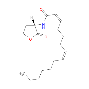 2,7-Tetradecadienamide, N-[(3S)-tetrahydro-2-oxo-3-furanyl]-, (2Z,7Z)-
