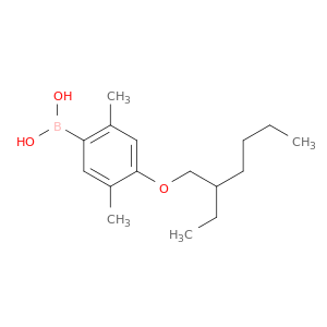Boronic acid, [4-[(2-ethylhexyl)oxy]-2,5-dimethylphenyl]-