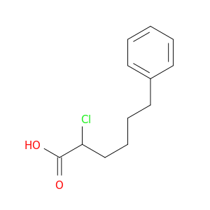 Benzenehexanoic acid, α-chloro-