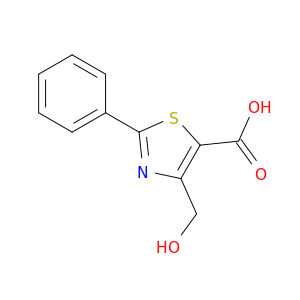5-Thiazolecarboxylic acid, 4-(hydroxymethyl)-2-phenyl-