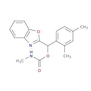 2-Benzoxazolemethanol, a-(2,4-dimethylphenyl)-,methylcarbamate (ester) (9CI)