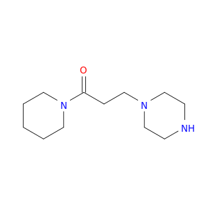 3-(1-哌嗪基)-1-(1-哌啶基)-1-丙酮
