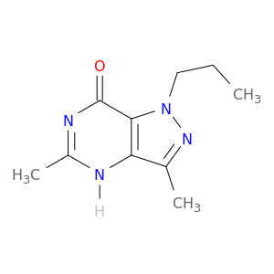 7H-Pyrazolo[4,3-d]pyrimidin-7-one, 1,4-dihydro-3,5-dimethyl-1-propyl-