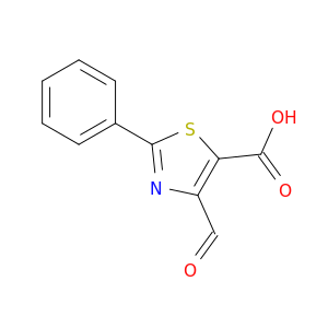 4-formyl-2-phenyl-1,3-thiazole-5-carboxylic acid