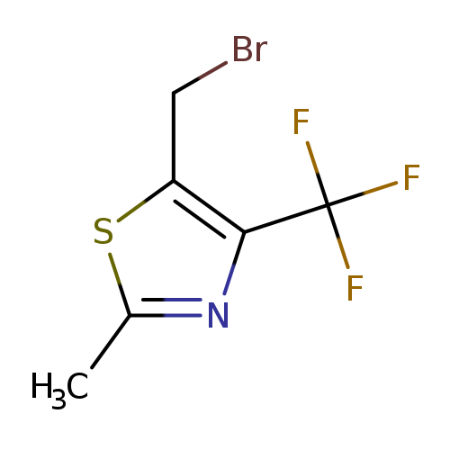 5-(溴甲基)-2-甲基-4-(三氟甲基)-1,3-噻唑