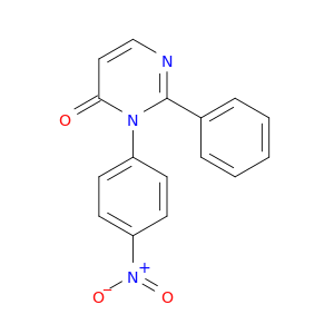4(3H)-Pyrimidinone, 3-(4-nitrophenyl)-2-phenyl-