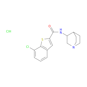 (R)-7-氯-N-(奎宁环-3-基)苯并[B]噻吩-2-甲酰胺盐酸盐