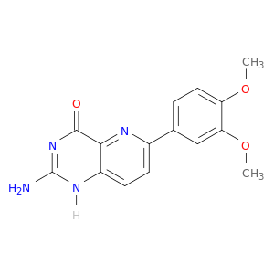 Pyrido[3,2-d]pyrimidin-4(1H)-one, 2-amino-6-(3,4-dimethoxyphenyl)-