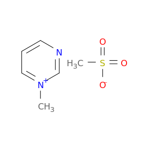 Pyrimidinium, 1-methyl-, methanesulfonate