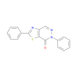 Thiazolo[4,5-d]pyridazin-7(6H)-one, 2,6-diphenyl-