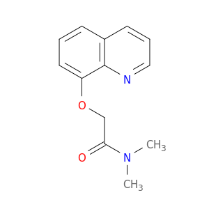 Acetamide, N,N-dimethyl-2-(8-quinolinyloxy)-