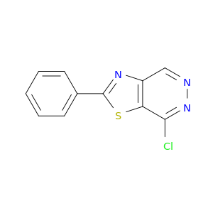 Thiazolo[4,5-d]pyridazine, 7-chloro-2-phenyl-