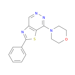 Thiazolo[4,5-d]pyridazine, 7-(4-morpholinyl)-2-phenyl-