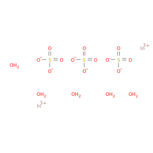 Sulfuric acid,indium(3+) salt (3:2), pentahydrate (8CI)