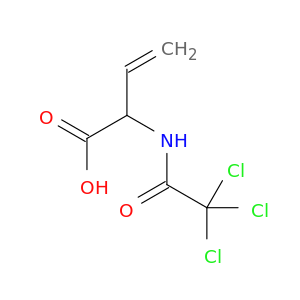 3-Butenoic acid, 2-[(trichloroacetyl)amino]-