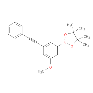 2-(3-METHOXY-5-(PHENYLETHYNYL)PHENYL)-4,4,5,5-TETRAMETHYL-1,3,2-DIOXABOROLANE