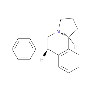 Pyrrolo[2,1-a]isoquinoline, 1,2,3,5,6,10b-hexahydro-6-phenyl-, cis-