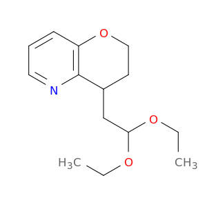2H-Pyrano[3,2-b]pyridine, 4-(2,2-diethoxyethyl)-3,4-dihydro-