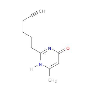 2-(Hex-5-yn-1-yl)-6-methylpyrimidin-4(1H)-one