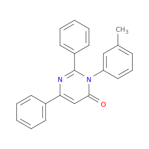 4(3H)-Pyrimidinone, 3-(3-methylphenyl)-2,6-diphenyl-